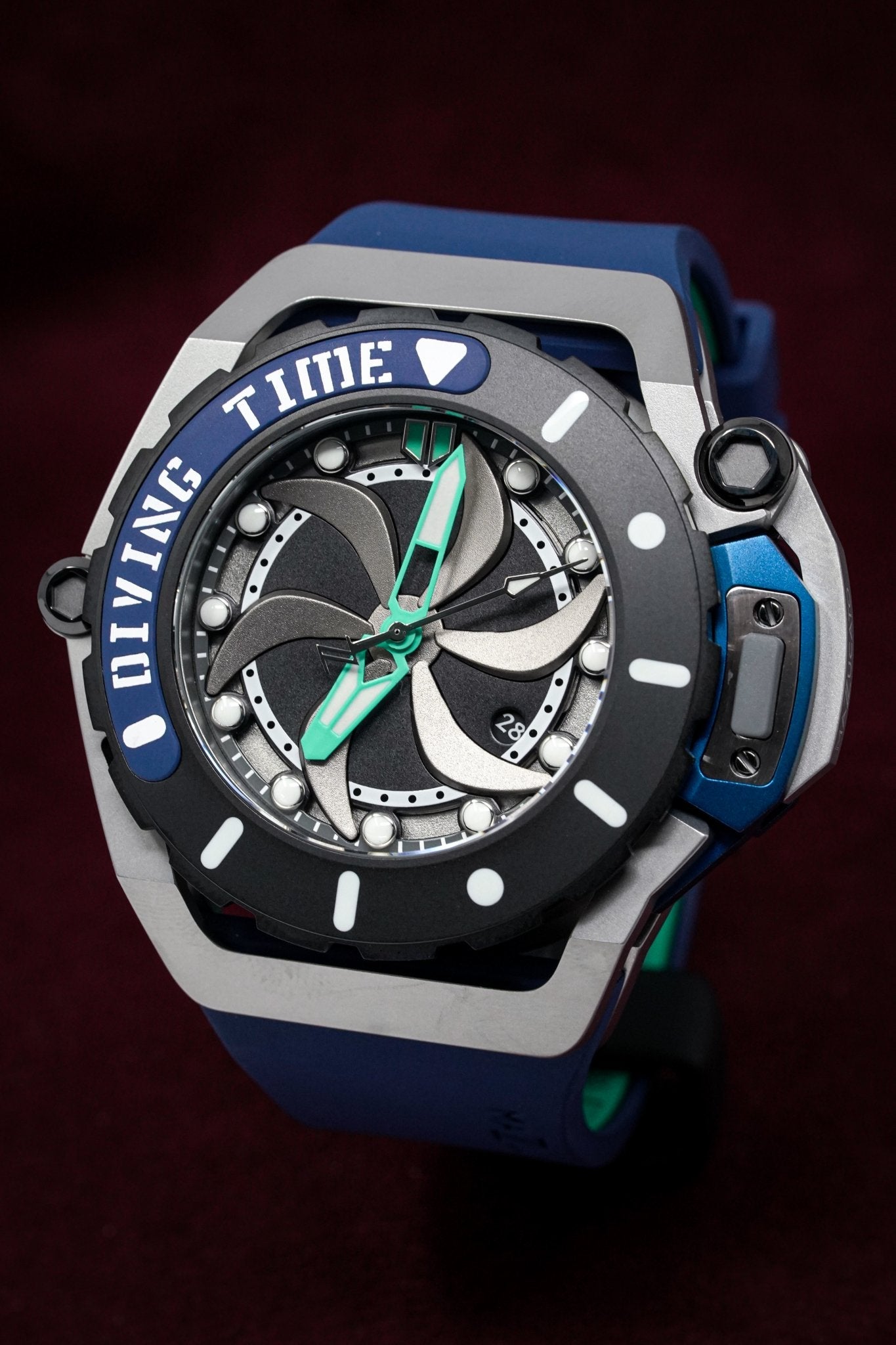 Mazzucato RIM Scuba Blue Green SUB03-BL3255