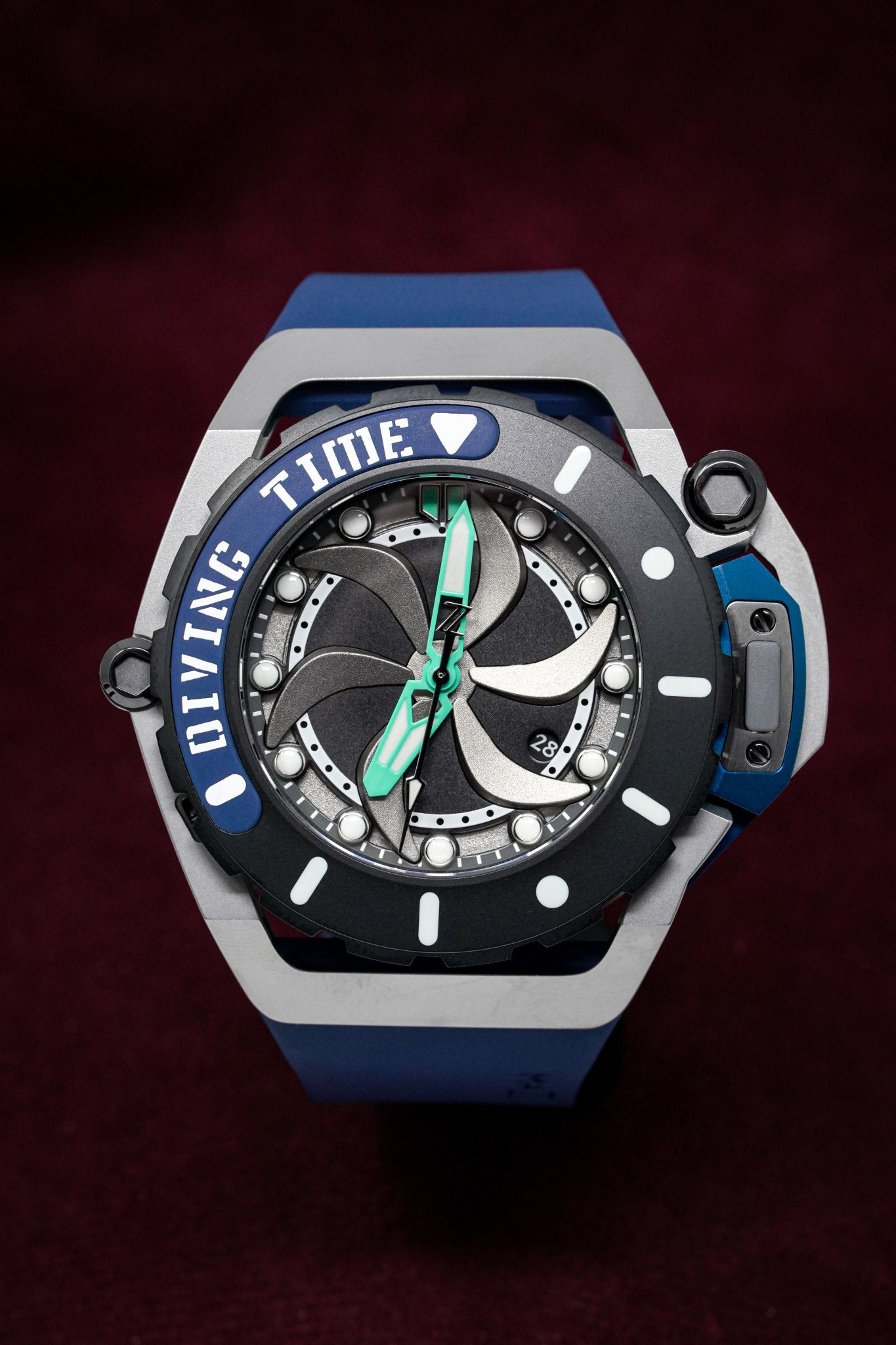 Mazzucato RIM Scuba Blue Green SUB03-BL3255