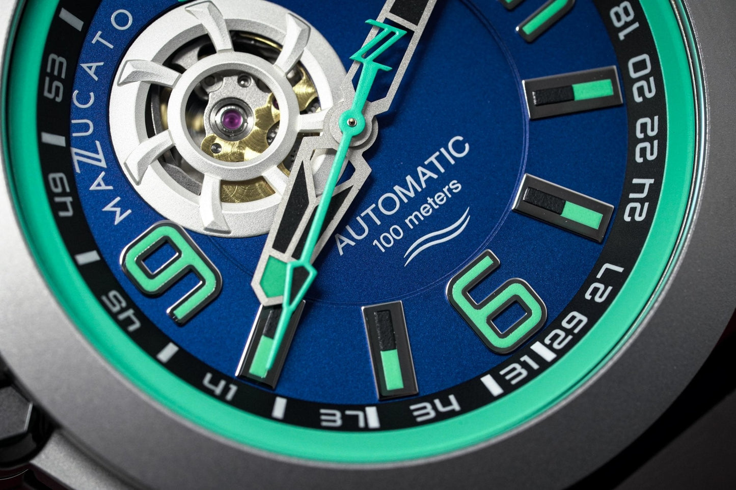 Mazzucato RIM Scuba Blue Green SUB03-BL3255