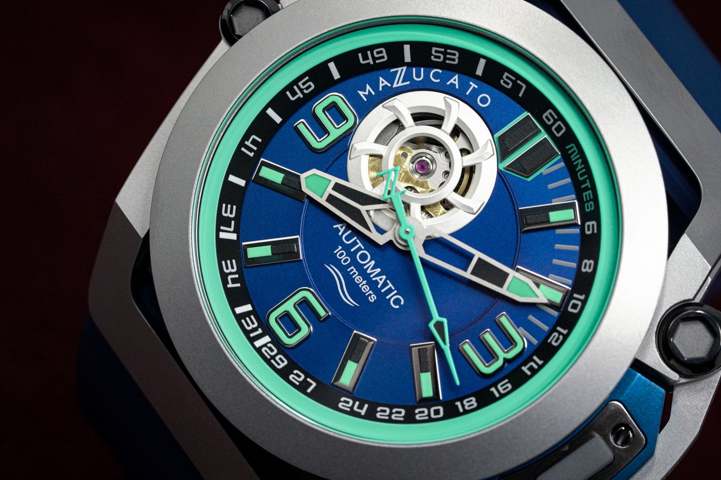 Mazzucato RIM Scuba Blue Green SUB03-BL3255