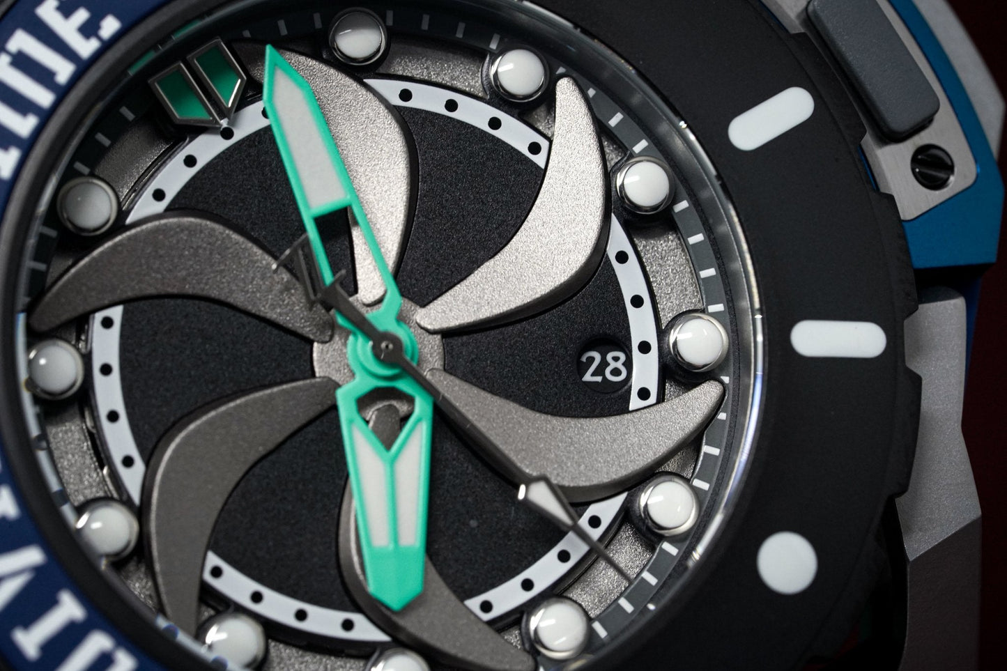 Mazzucato RIM Scuba Blue Green SUB03-BL3255