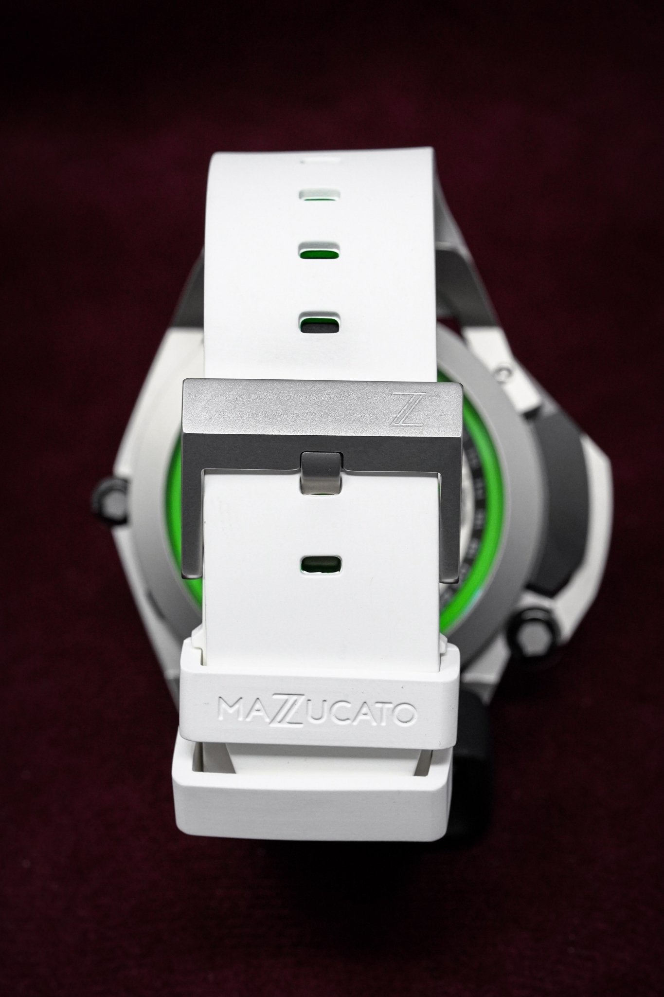 Mazzucato RIM Scuba White Green SUB07-WH802