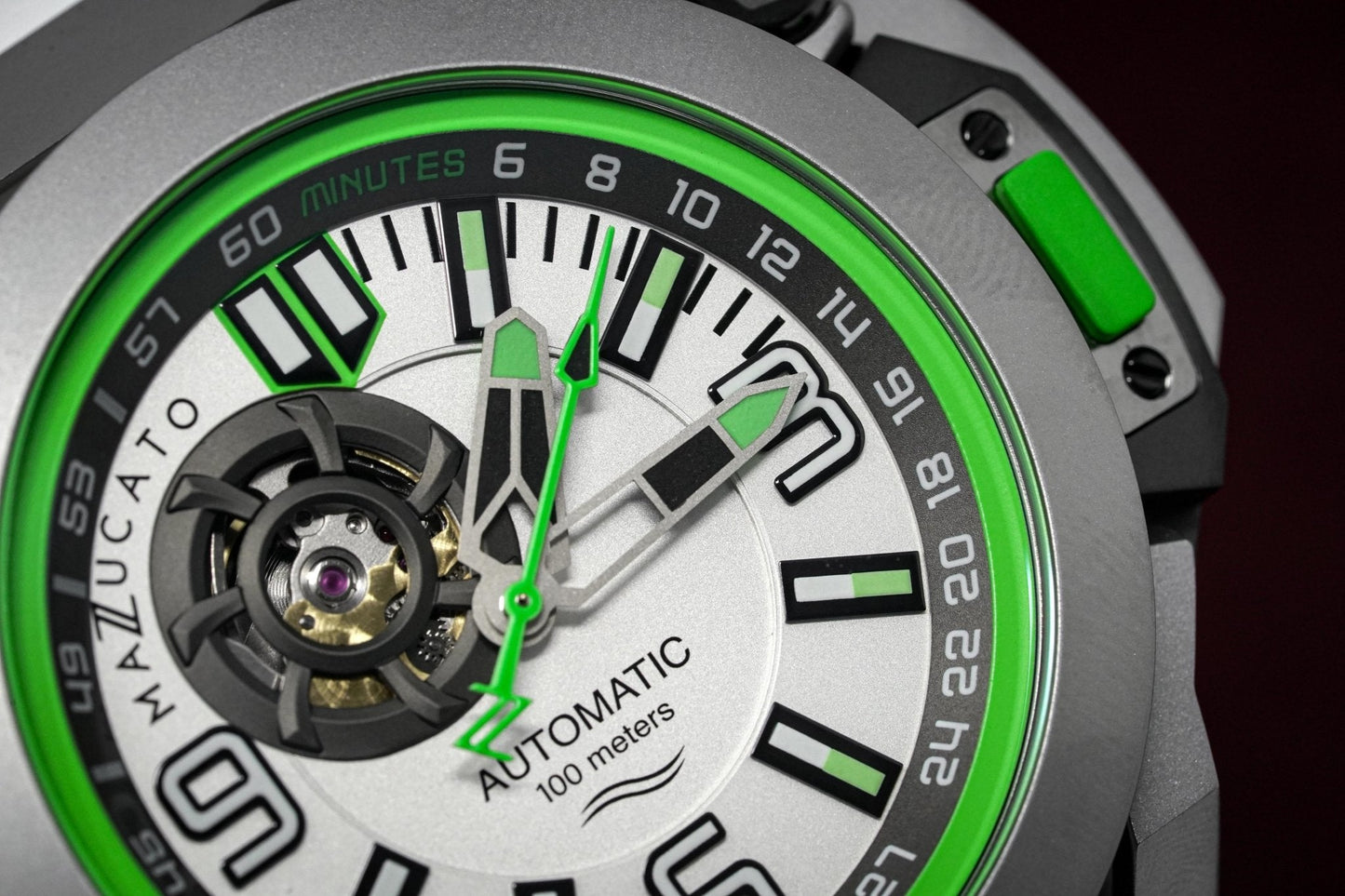 Mazzucato RIM Scuba White Green SUB07-WH802