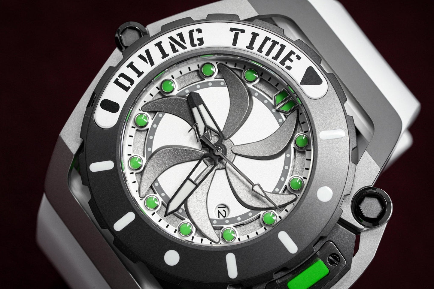 Mazzucato RIM Scuba White Green SUB07-WH802