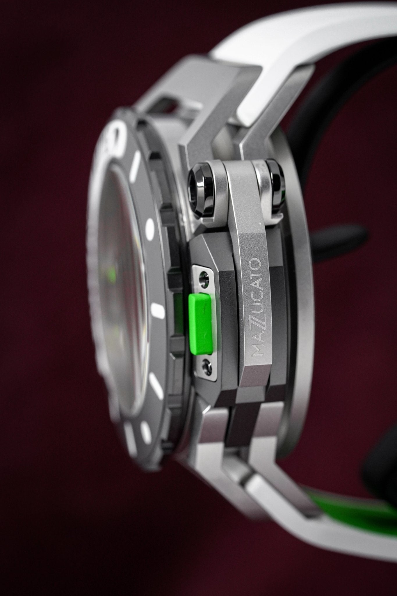 Mazzucato RIM Scuba White Green SUB07-WH802