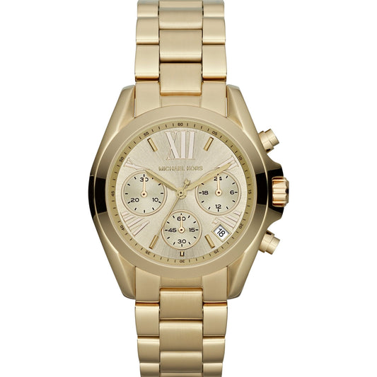 Michael Kors Ladies Watch Bradshaw 35mm Gold Chronograph MK5798