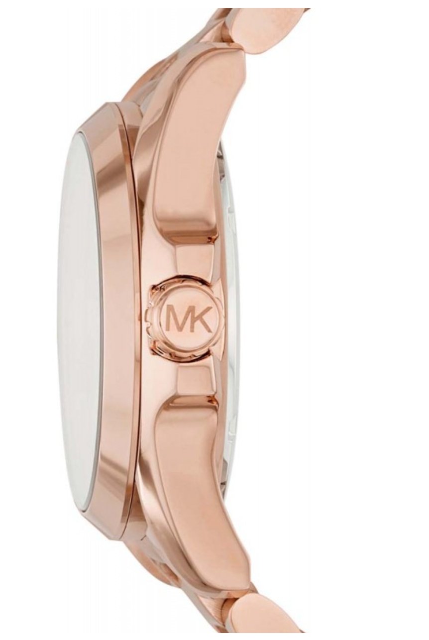 Michael Kors Ladies Watch Bradshaw 43mm Rose Gold Gems MK6437