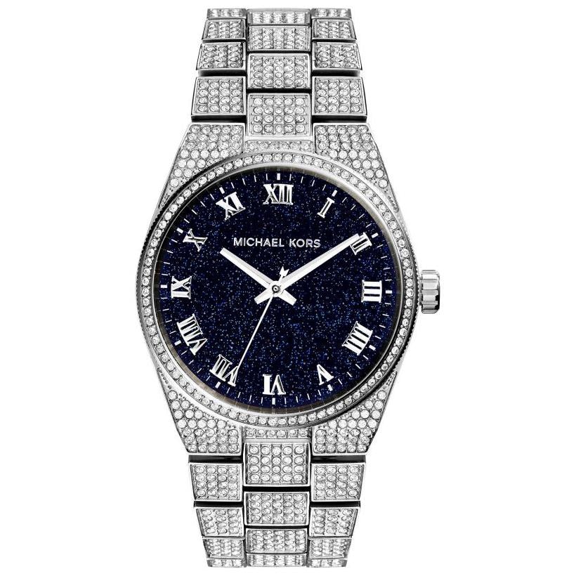 Michael Kors Ladies Watch Channing Silver Gem Set MK6089