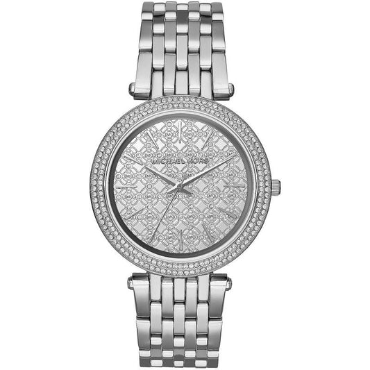 Michael Kors Ladies Watch Darci 39mm Silver Motif MK3404