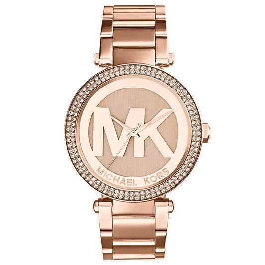Michael Kors Ladies Watch Parker 39mm Rose Gold MK5865