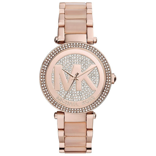 Michael Kors Ladies Watch Parker 39mm Rose Gold MK6176