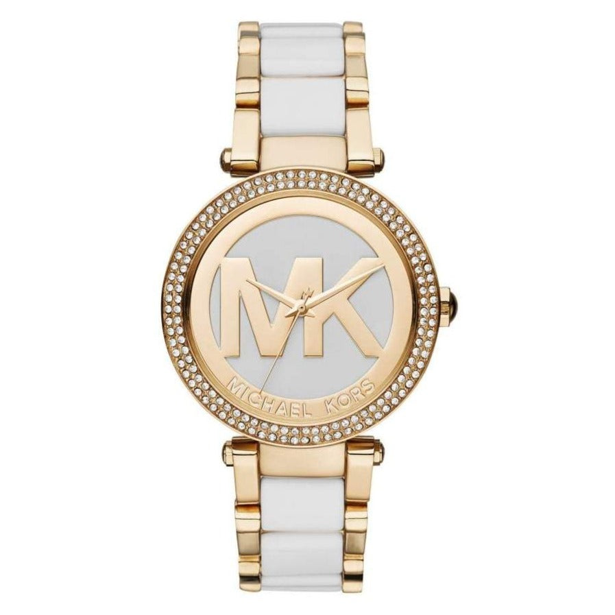 Michael Kors Ladies Watch Parker Yellow Gold MK6313