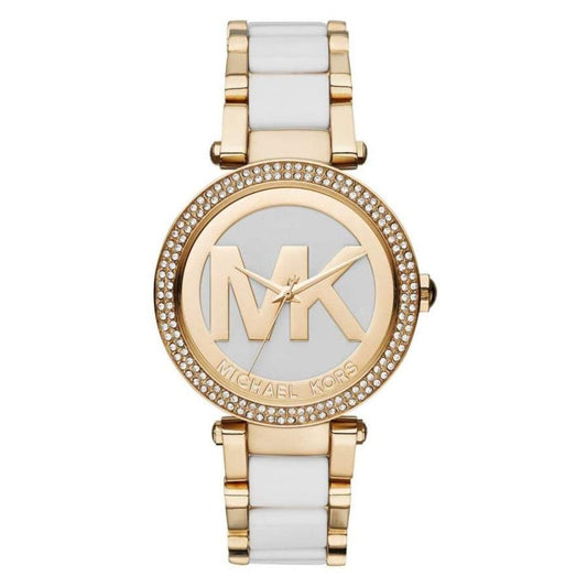 Michael Kors Ladies Watch Parker Yellow Gold MK6313