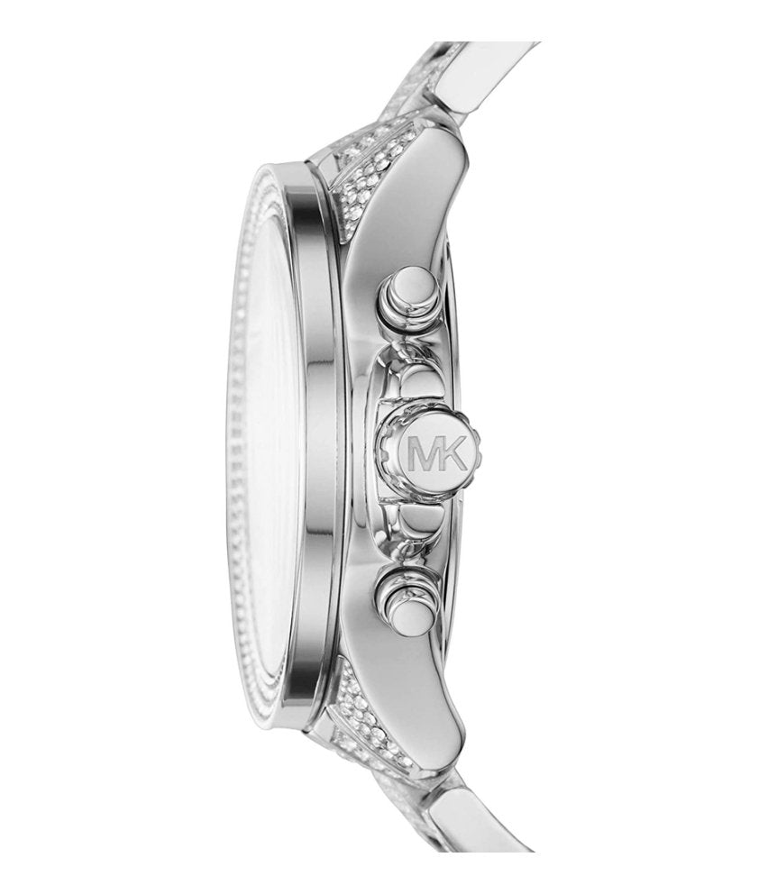 Michael Kors Ladies Watch Silver Wren Chronograph MK6317