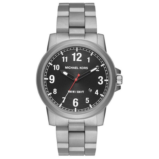 Michael Kors Men's Watch Paxton 43mm Black Steel MK8500