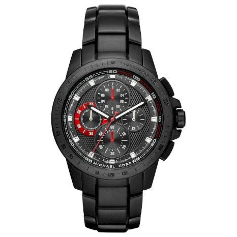 Michael Kors Men's Watch Ryker Chronograph 43mm Black MK8529