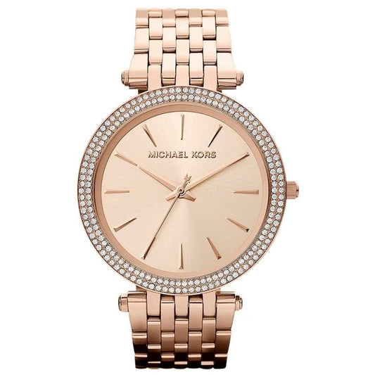 Michael Kors Ladies Watch Darci 39mm Rose Gold MK3192