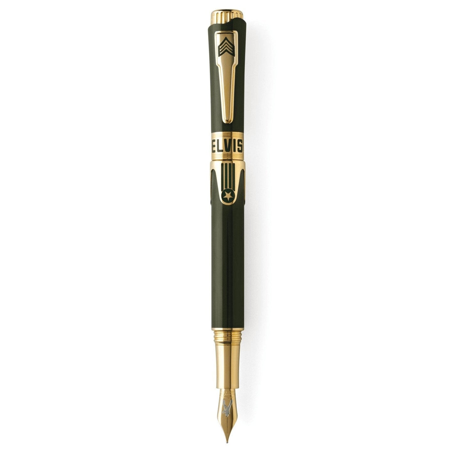 Montegrappa Pen Icons Elvis Presley Fountain Pen Fine Tip Green ISICE2YG