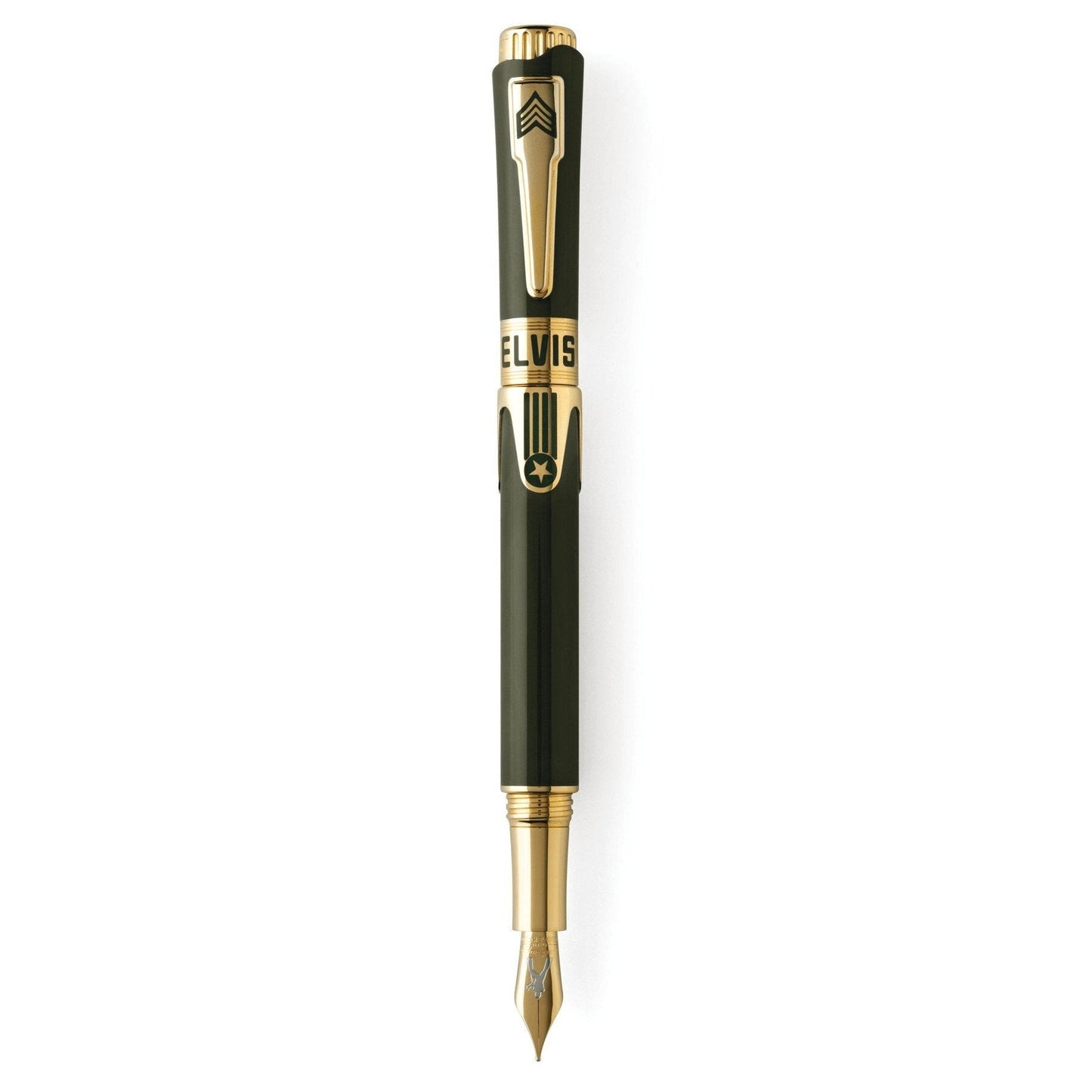 Montegrappa Pen Icons Elvis Presley Fountain Pen Medium Tip Green ISICE3YG