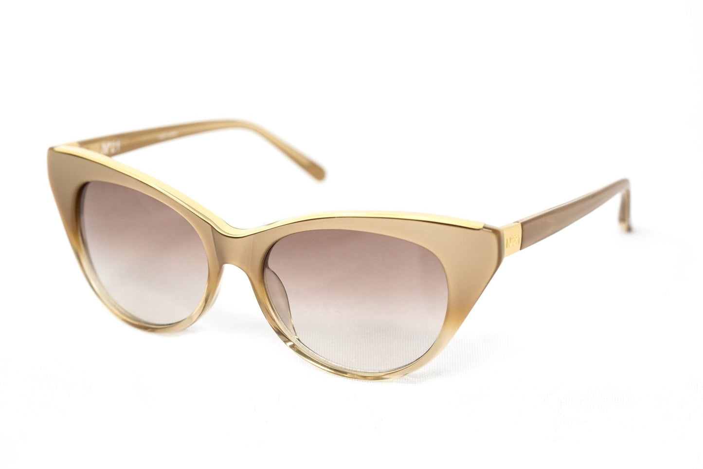 NO 21  Women's Sunglasses Cat Eye Gold
