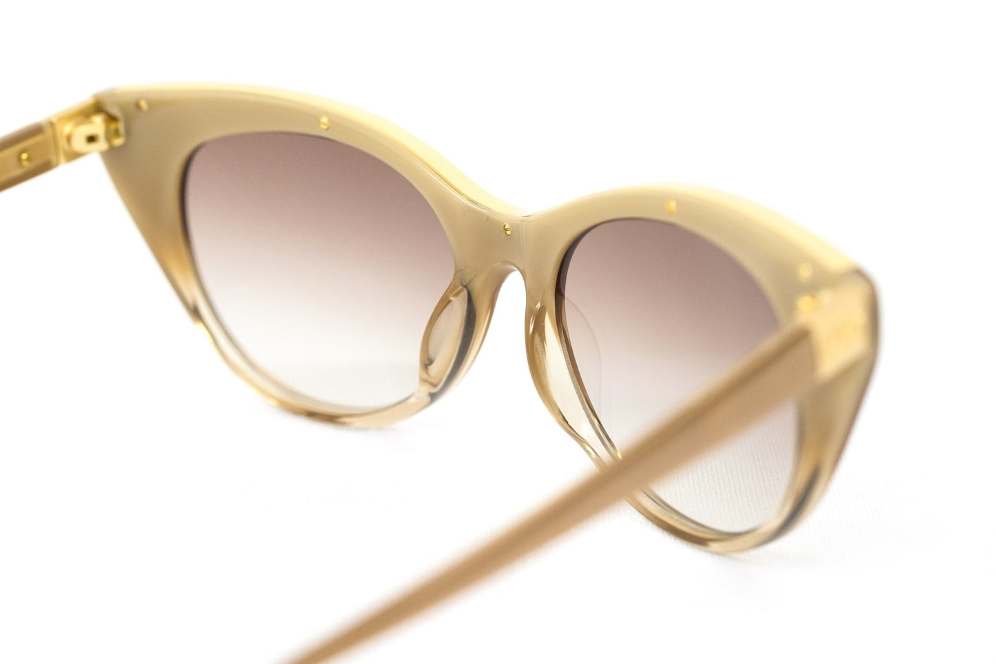 NO 21  Women's Sunglasses Cat Eye Gold
