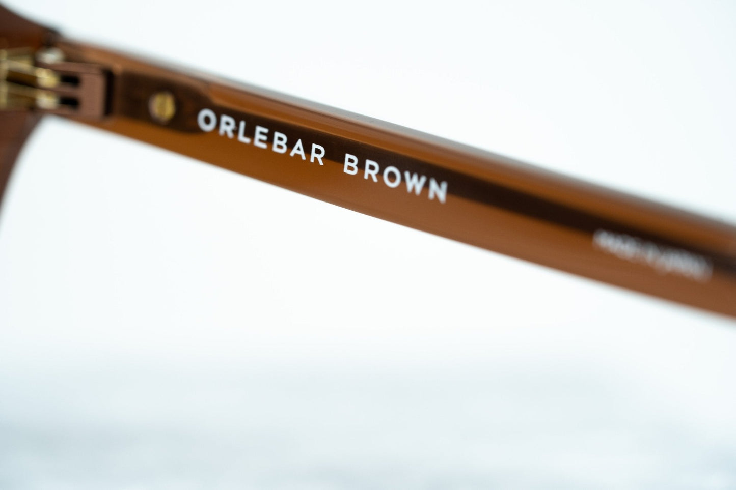 Orlebar Brown Sunglasses Round Brown