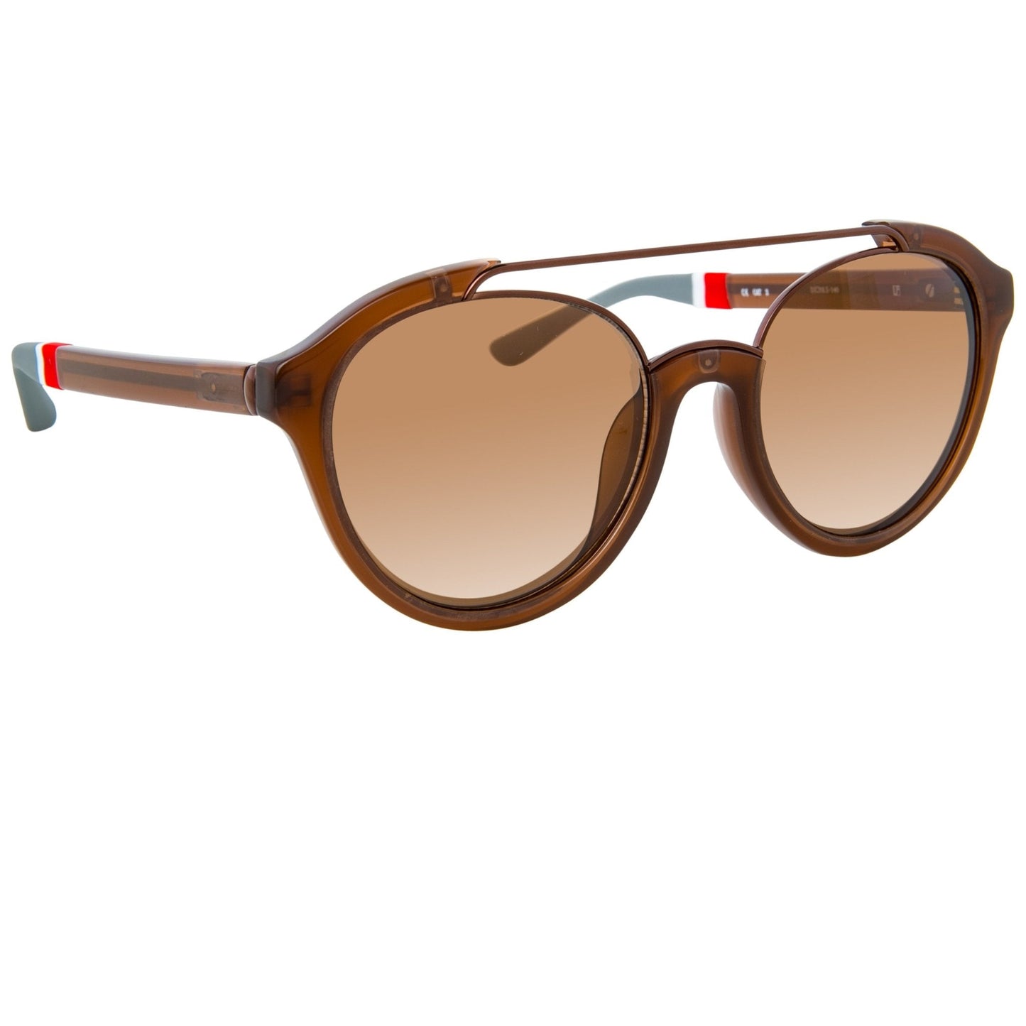 Orlebar Brown Sunglasses Round Brown