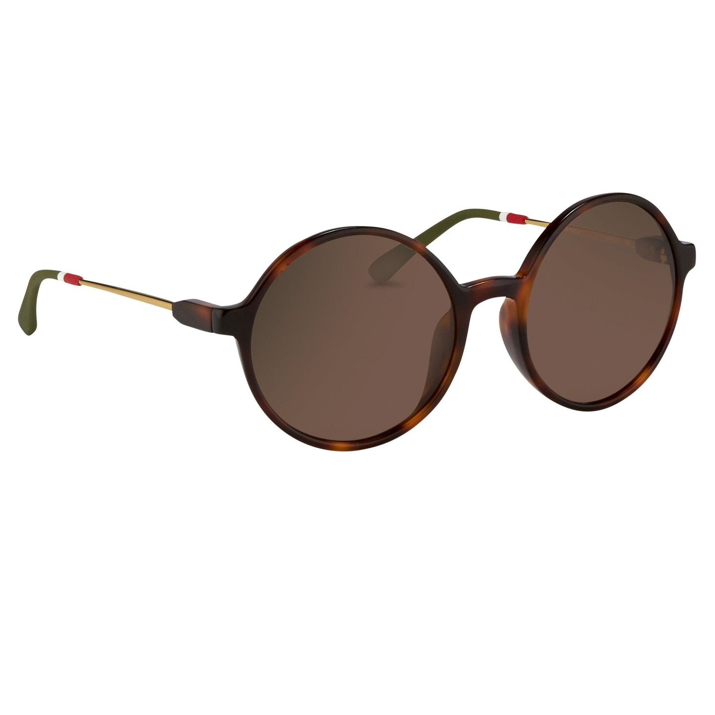Orlebar Brown Sunglasses Round Tortoise Shell and Brown OB27C2SUN