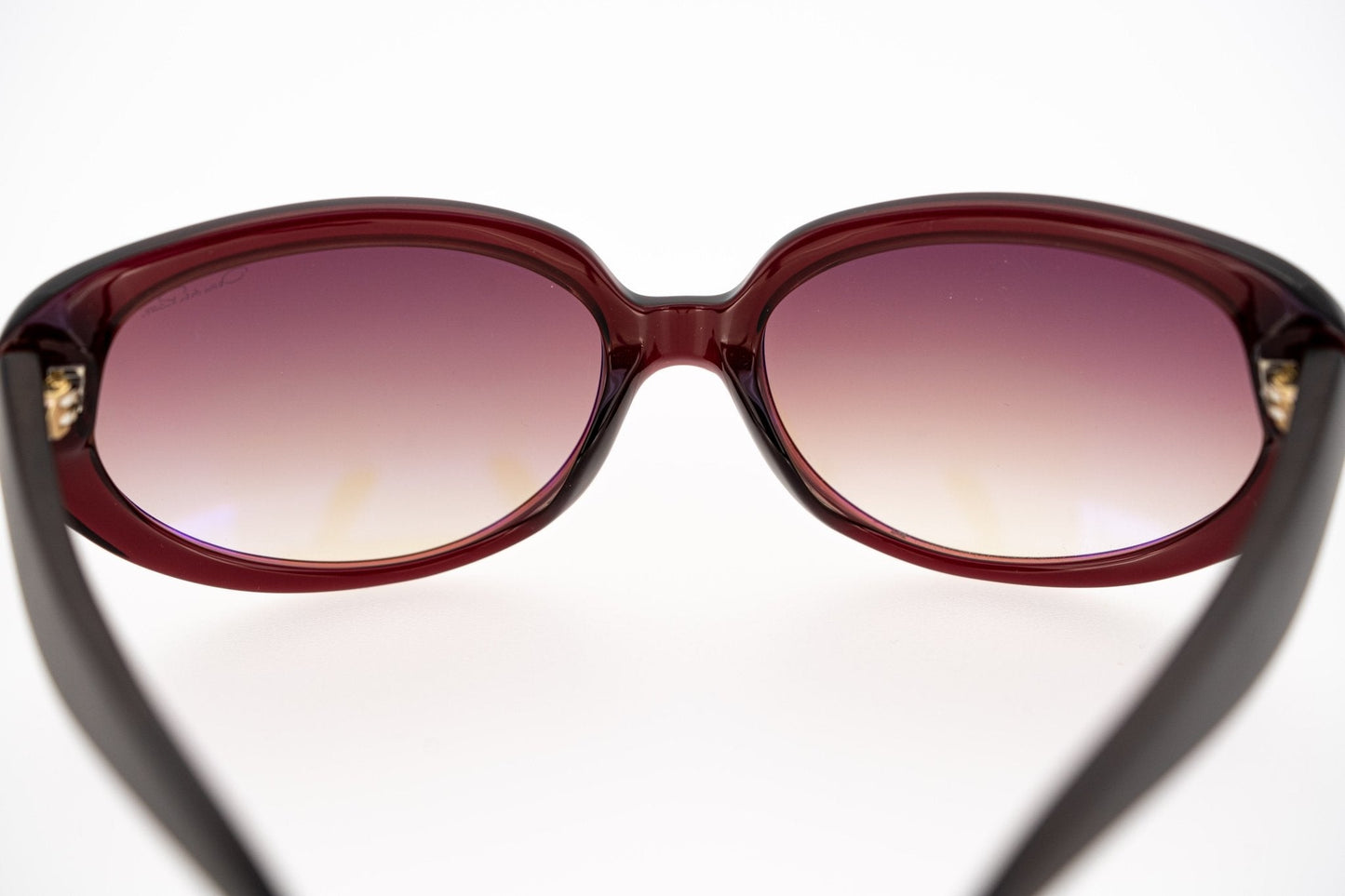 Oscar De La Renta Ladies Eyeglasses Cat Eye Ruby and Grey ODLR43C9SUN
