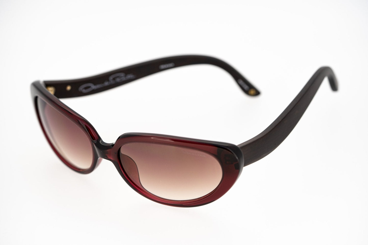 Oscar De La Renta Ladies Eyeglasses Cat Eye Ruby and Grey ODLR43C9SUN