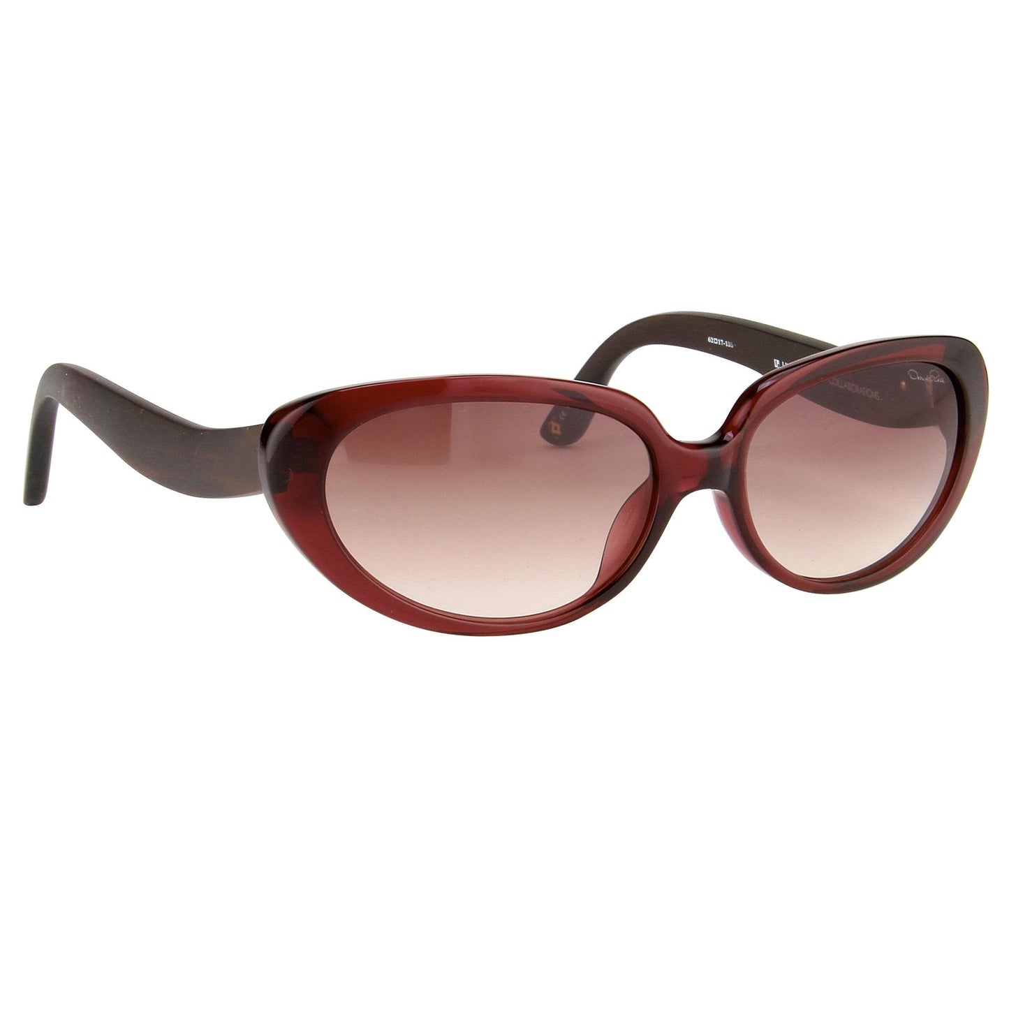 Oscar De La Renta Ladies Eyeglasses Cat Eye Ruby and Grey ODLR43C9SUN