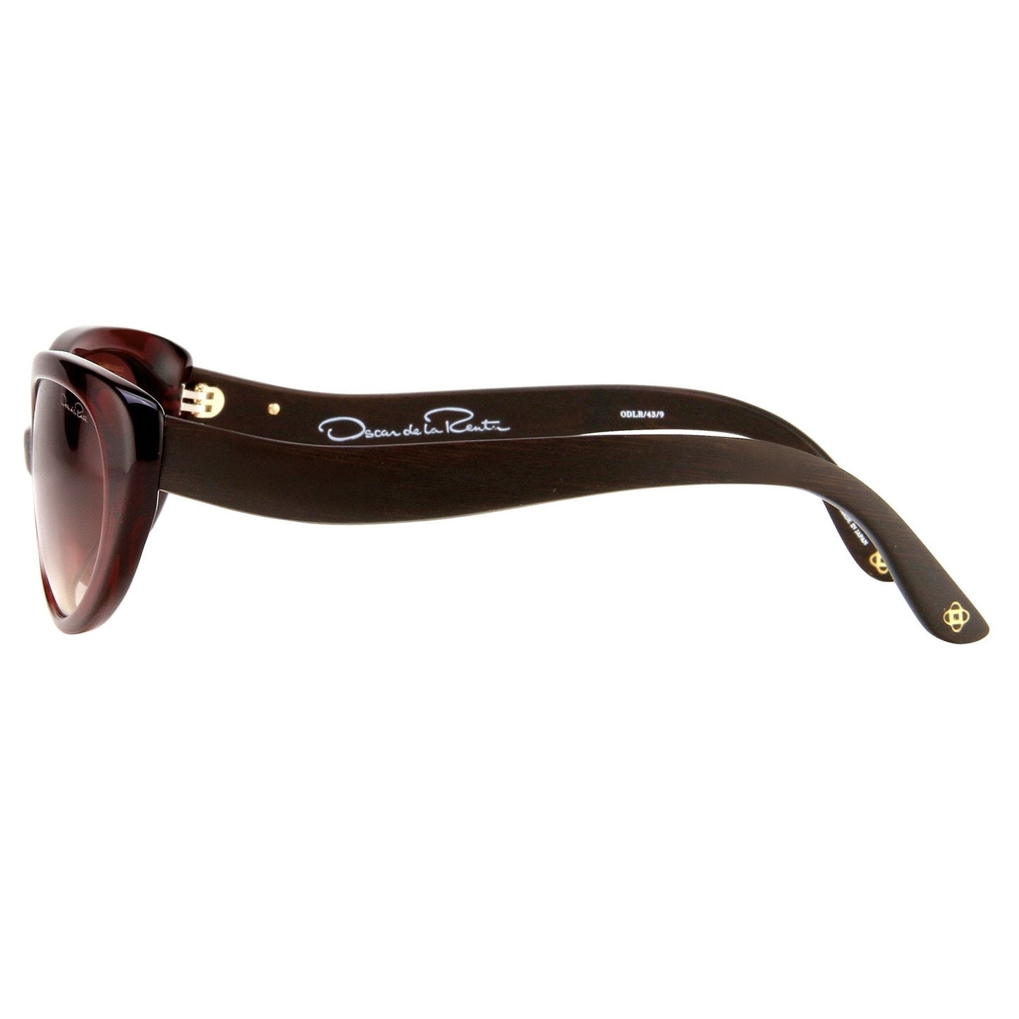 Oscar De La Renta Ladies Eyeglasses Cat Eye Ruby and Grey ODLR43C9SUN