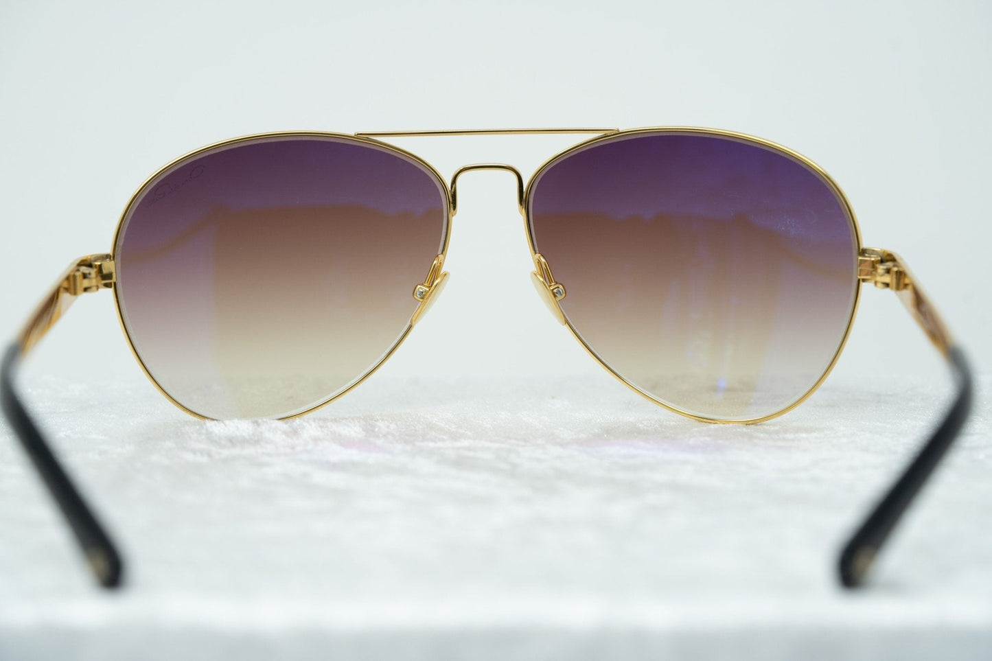 Oscar De La Renta Sunglasses Gold and Brown ODLR44C4SUN