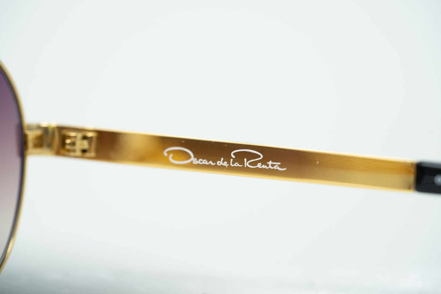 Oscar De La Renta Sunglasses Gold and Brown ODLR44C4SUN