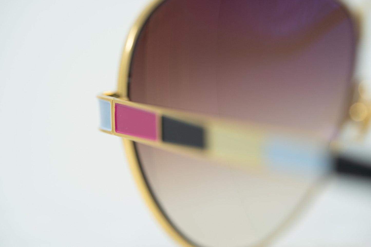 Oscar De La Renta Sunglasses Gold and Brown ODLR44C4SUN