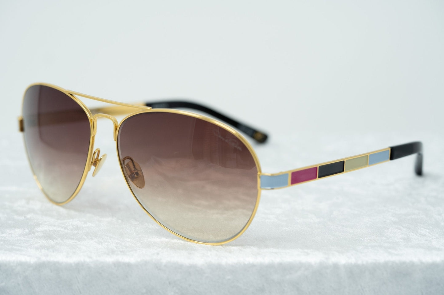 Oscar De La Renta Sunglasses Gold and Brown ODLR44C4SUN