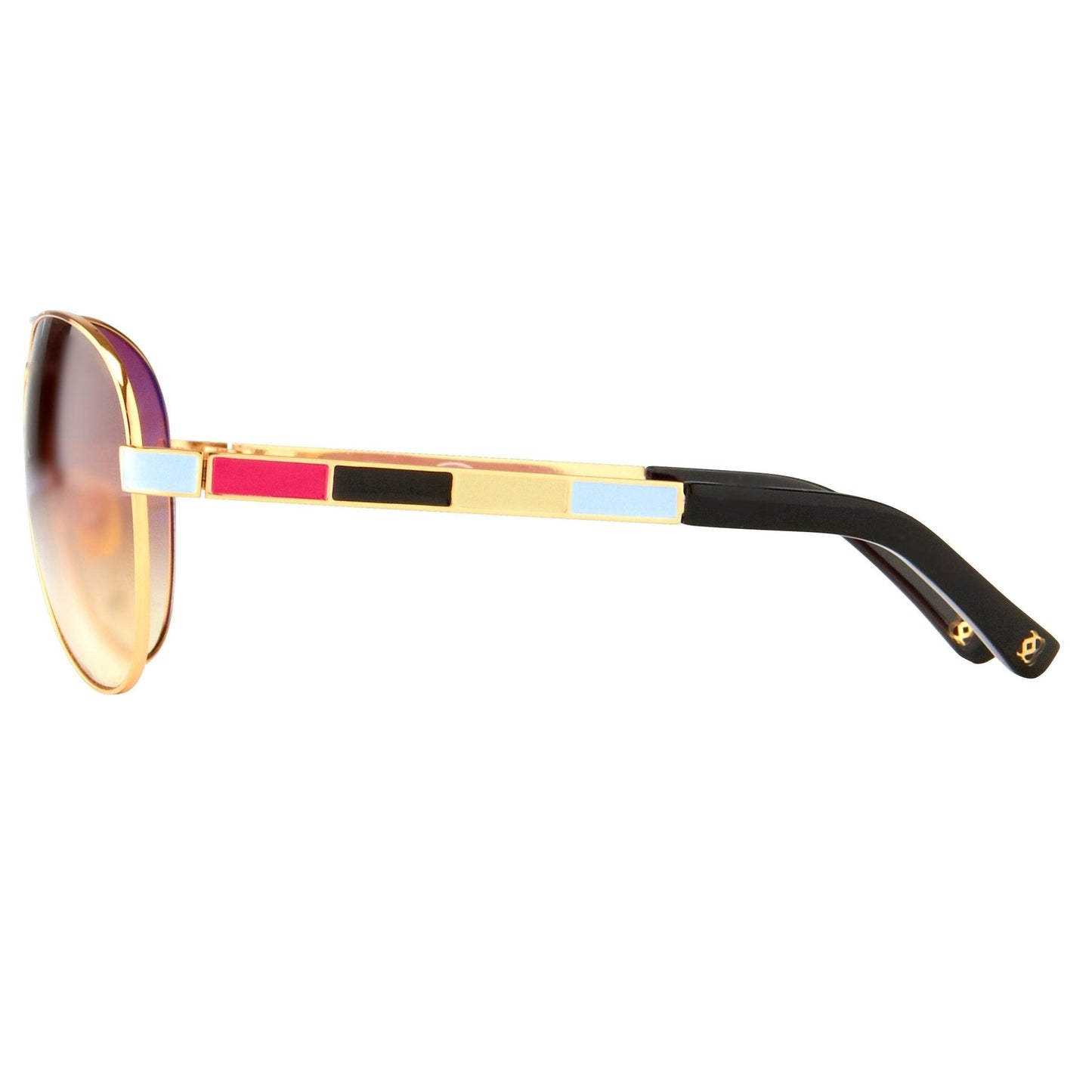Oscar De La Renta Sunglasses Gold and Brown ODLR44C4SUN