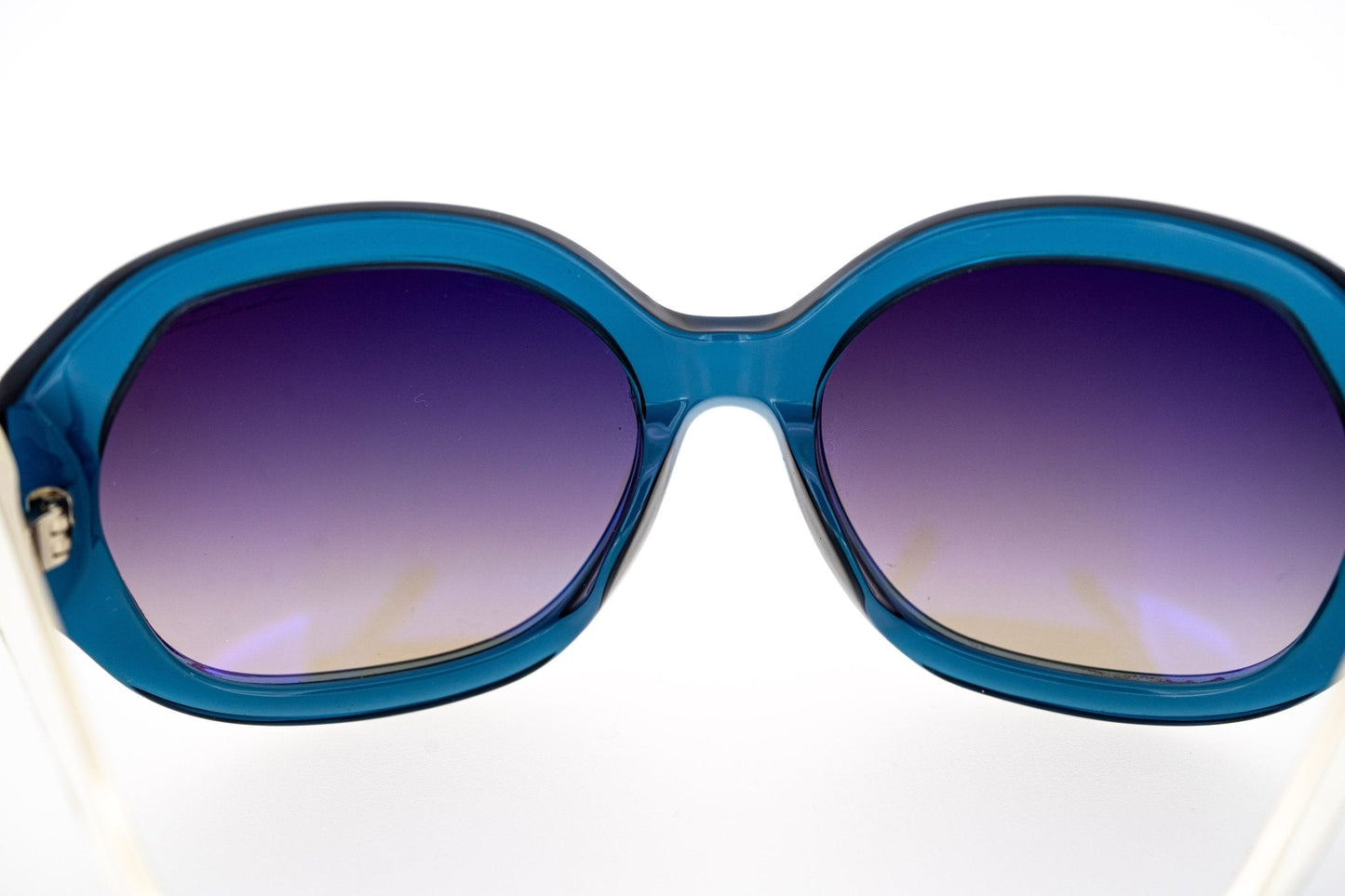 Oscar De La Renta Sunglasses Jackie O Blue and Grey