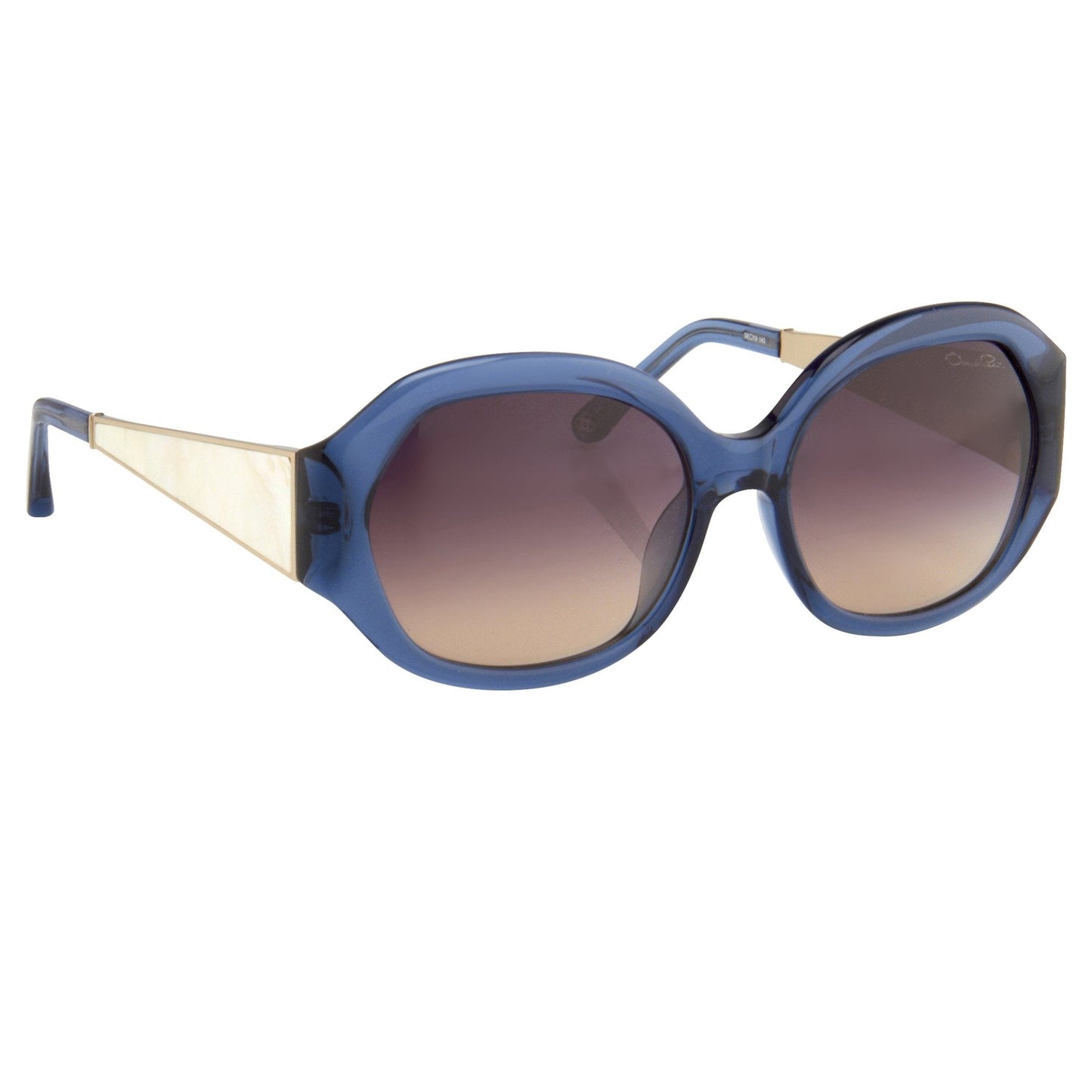 Oscar De La Renta Sunglasses Jackie O Blue and Grey