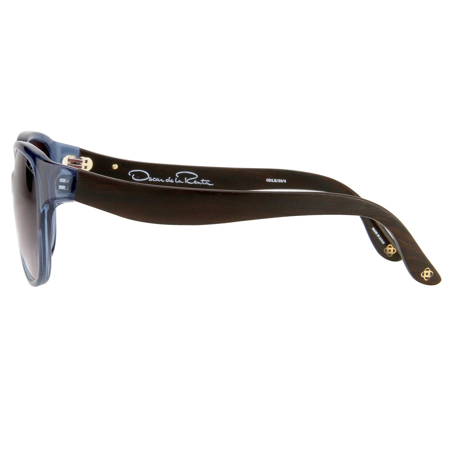 Oscar De La Renta Ladies Sunglasses Oval Blue and Grey ODLR30C4SUN