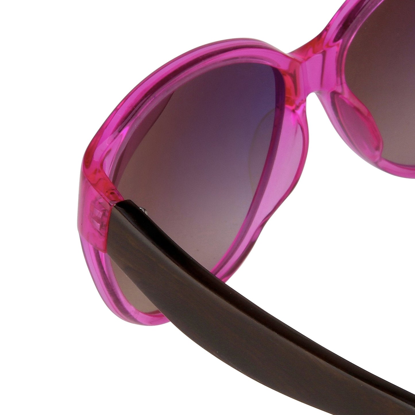 Oscar De La Renta Sunglasses Oval Pink and Dark Grey