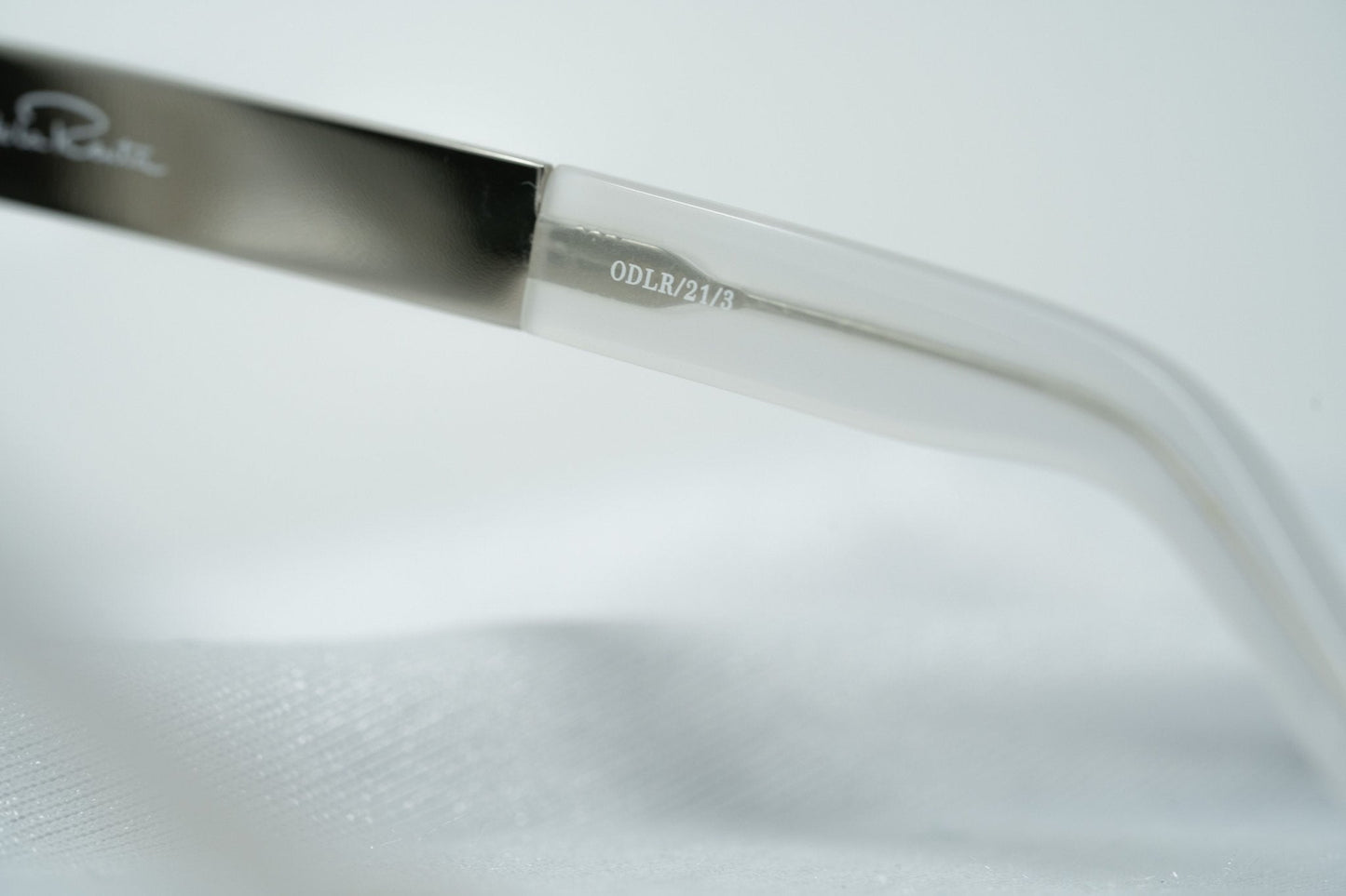 Oscar De La Renta Sunglasses Oversized Clear and Green