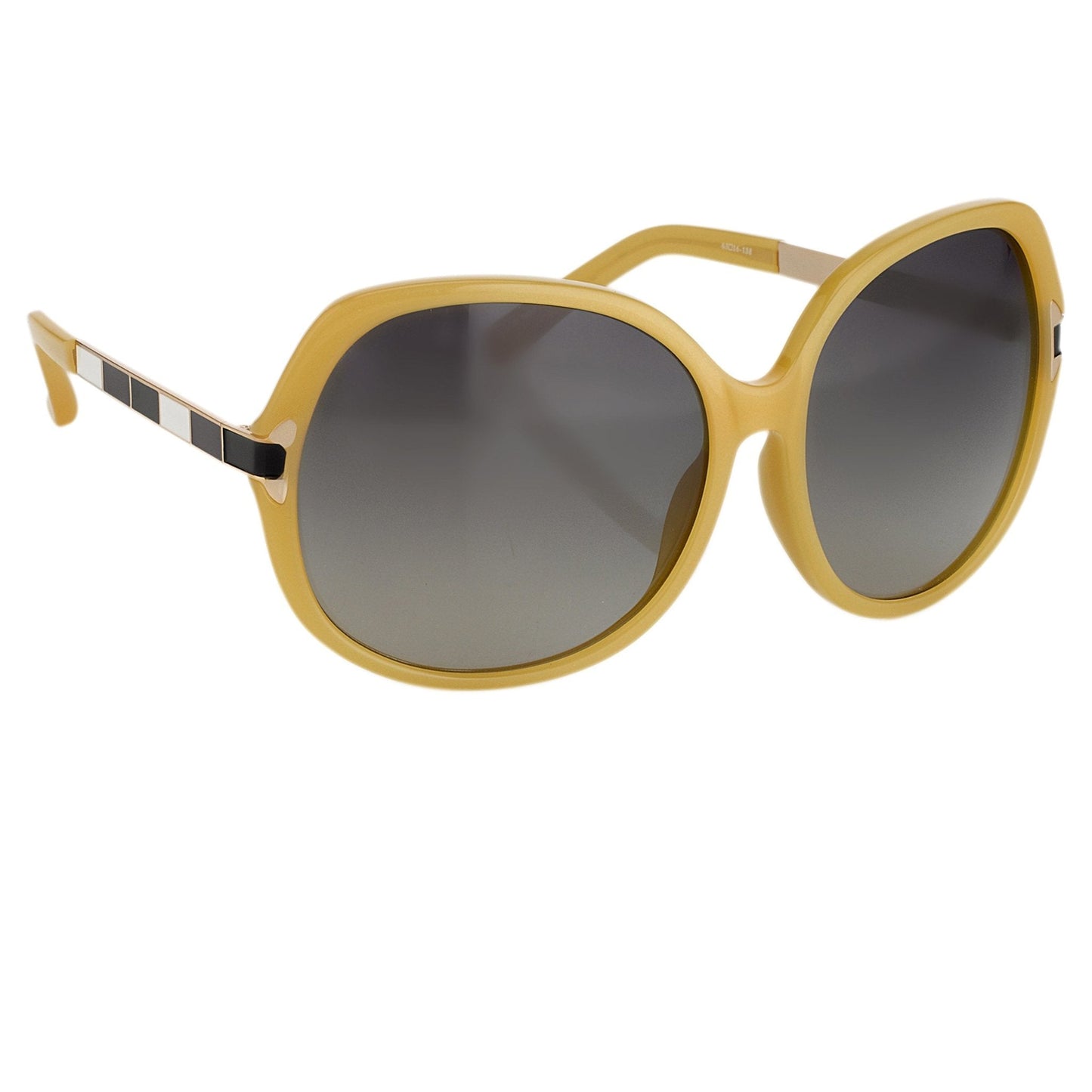 Oscar De La Renta Sunglasses Oversized Beige and Grey