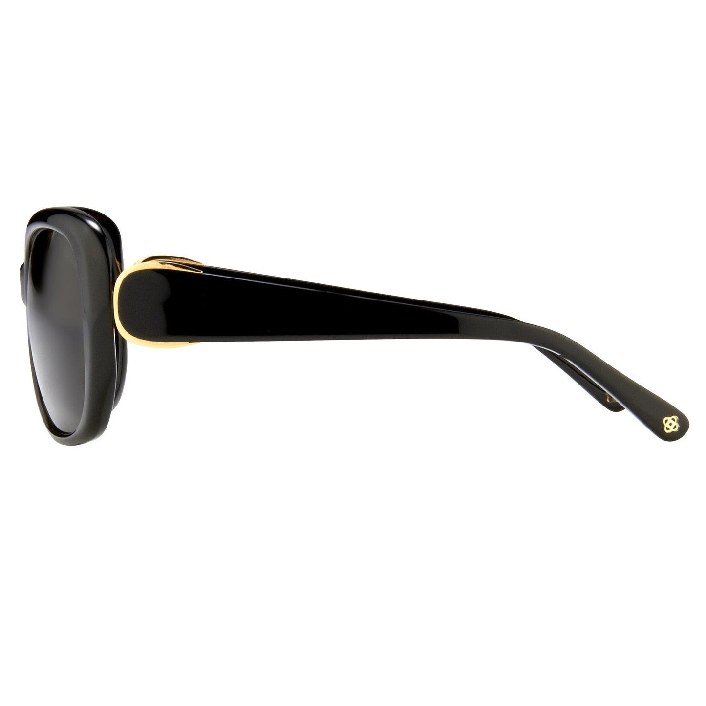 Oscar De La Renta Sunglasses Oversized Black and Grey