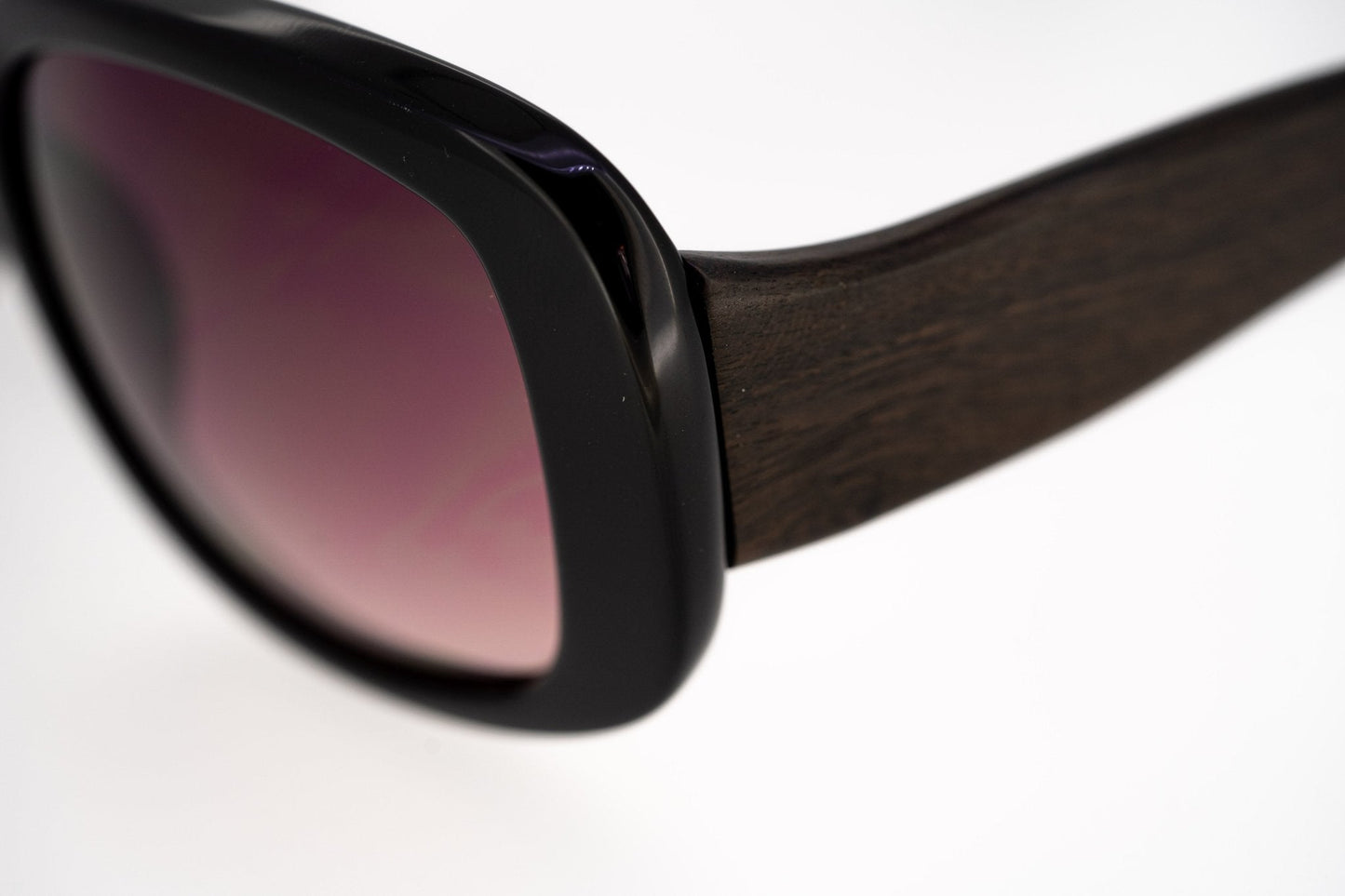 Oscar De La Renta Ladies Sunglasses Oversized Black and Burgundy ODLR25C1SUN
