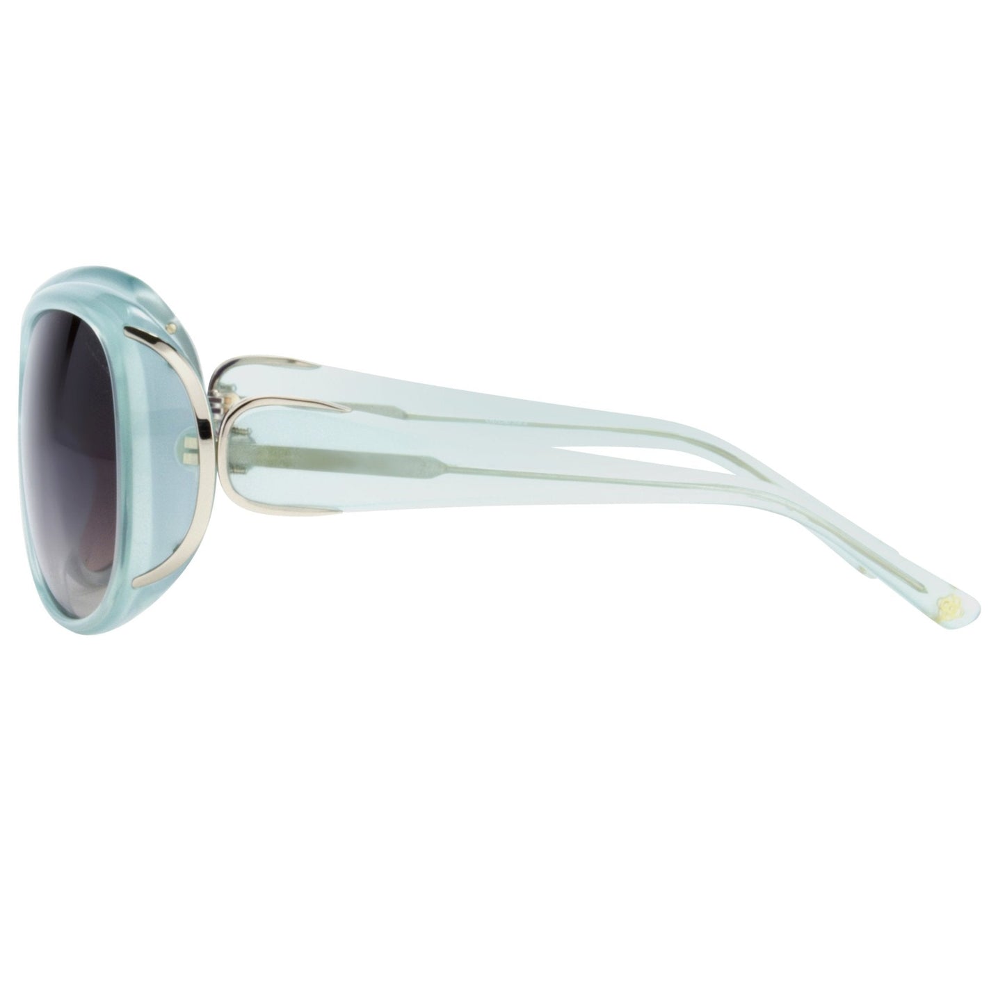 Oscar De La Renta Sunglasses Oversized Mint and Grey