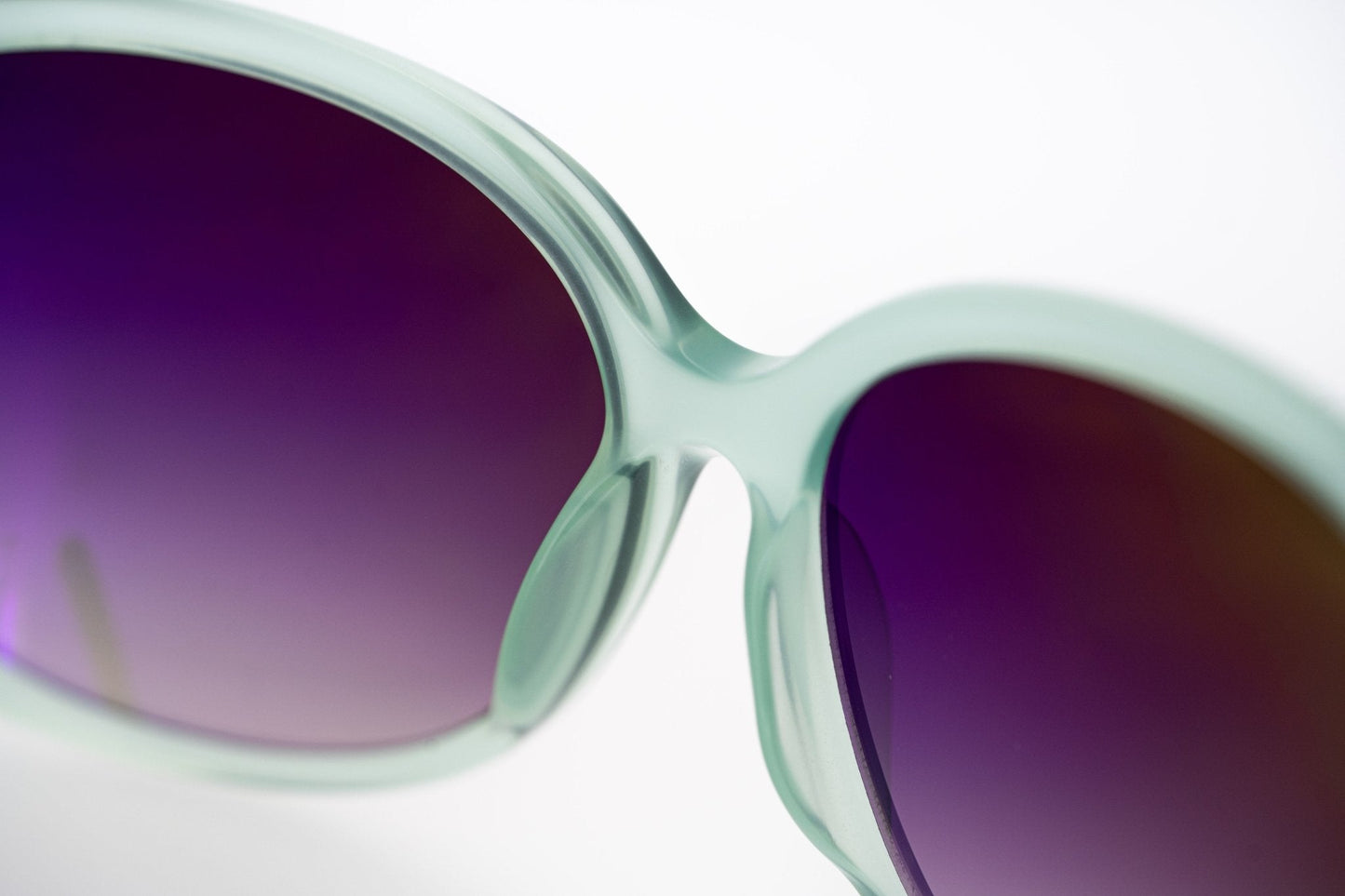 Oscar De La Renta Sunglasses Oversized Mint and Grey
