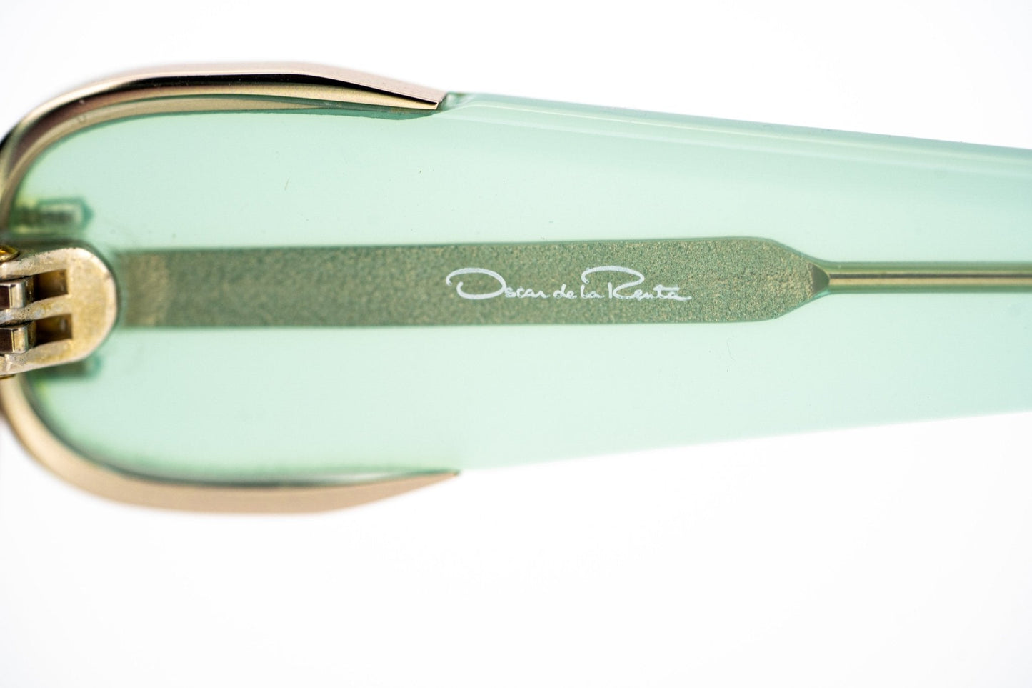 Oscar De La Renta Sunglasses Oversized Mint and Grey