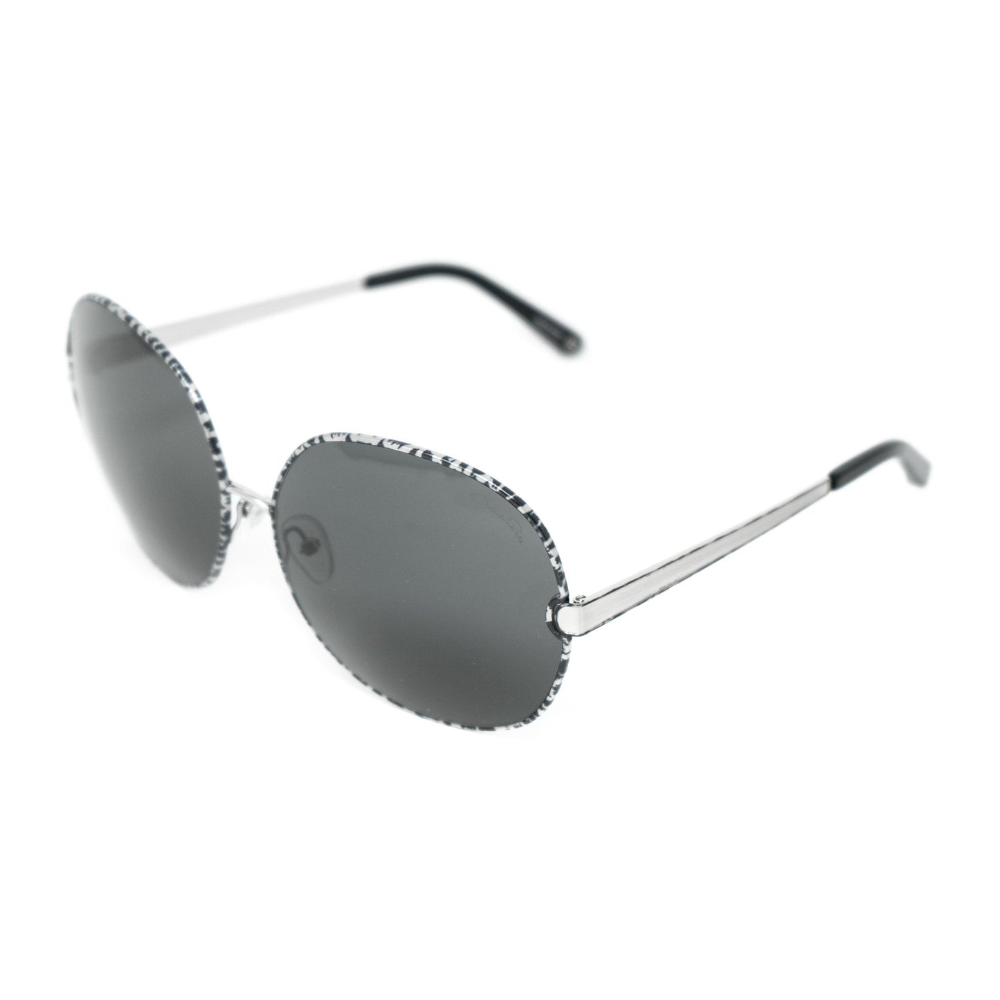 Oscar De La Renta Sunglasses Oversized Tortoise and Dark Grey