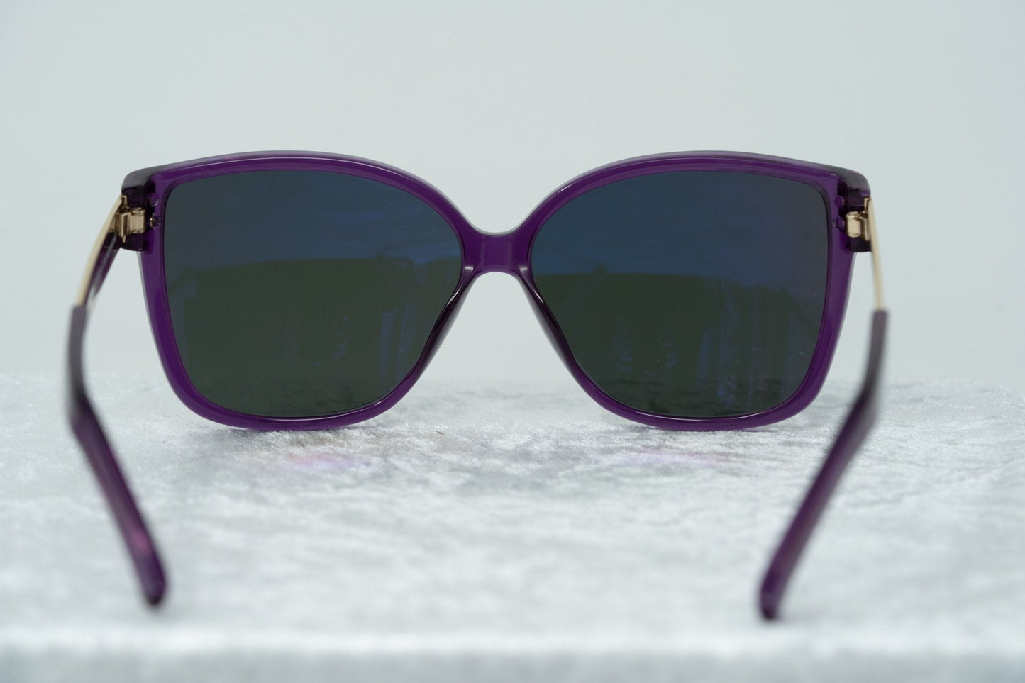 Oscar De La Renta Sunglasses Oversized Purple and Green